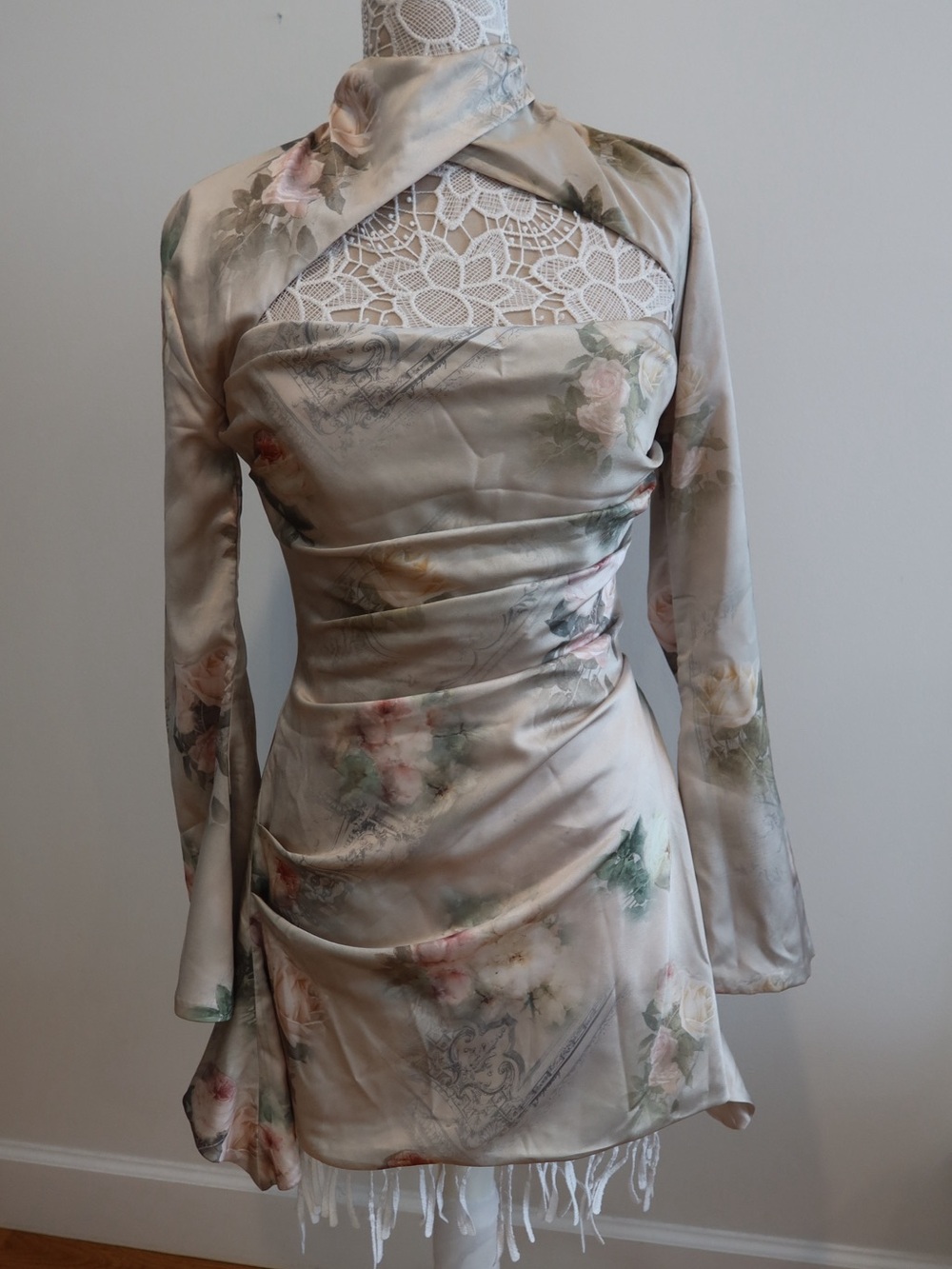 House of CB Toira Floral Corset Mini Dress - Picture 6 of 8